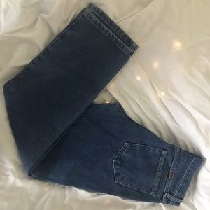 Vintage High-waist Distressed Rustler Jeans